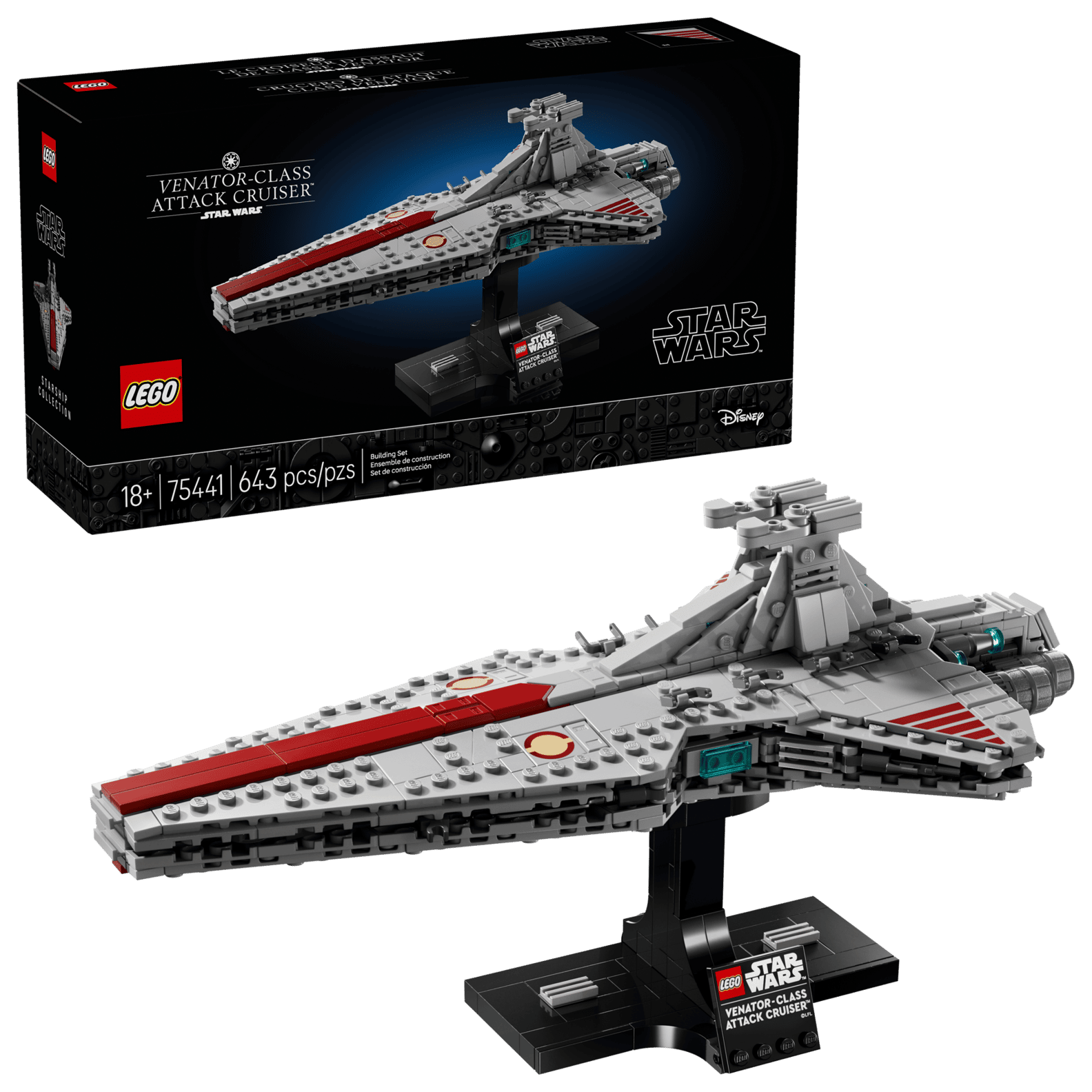 LEGO Star Wars 75441 - Angriffskreuzer der Venator-Klasse