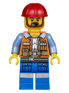 LEGO® Minifigur Frank the Foreman tlm047 – Neu