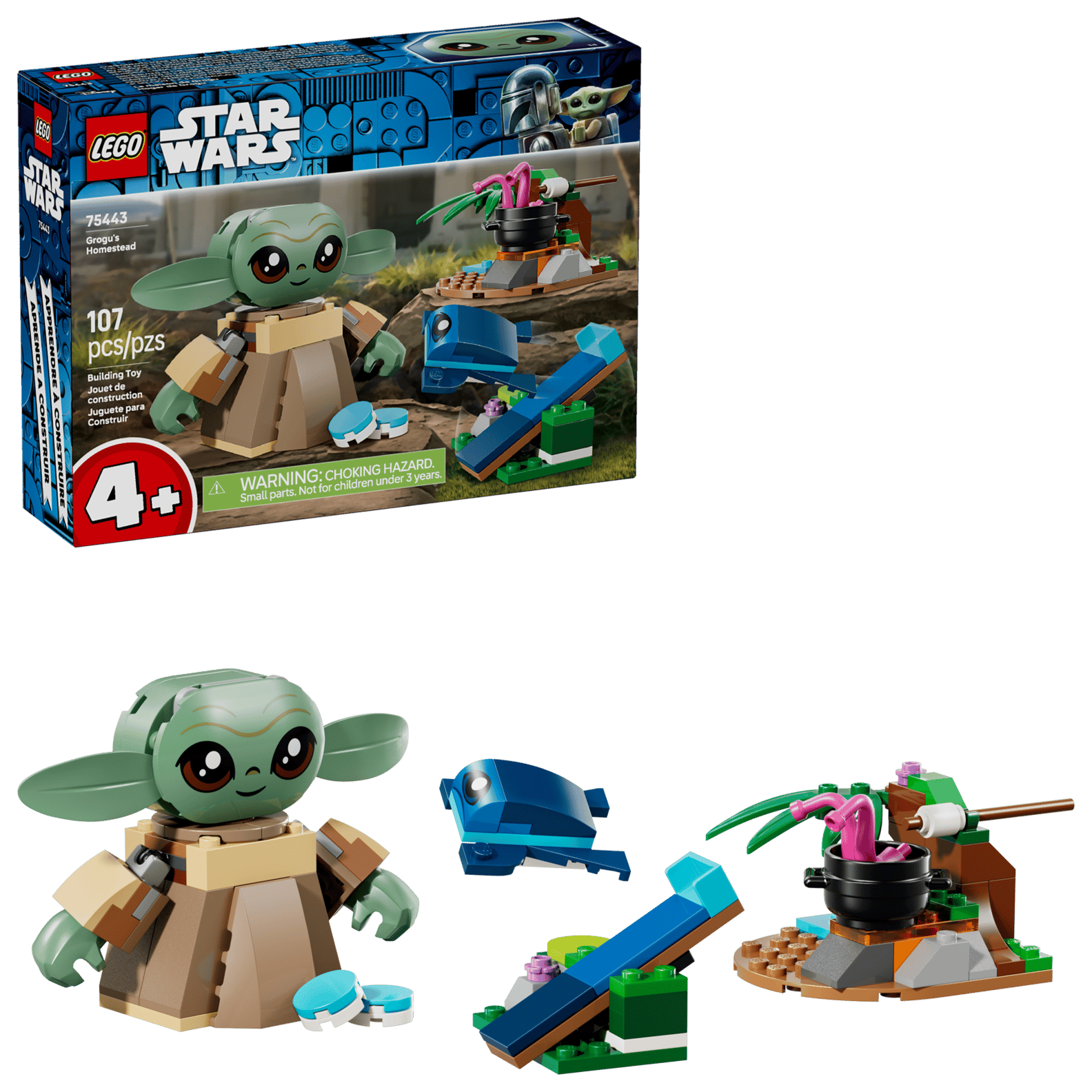 LEGO Star Wars 75443 - Grogu's Homestead