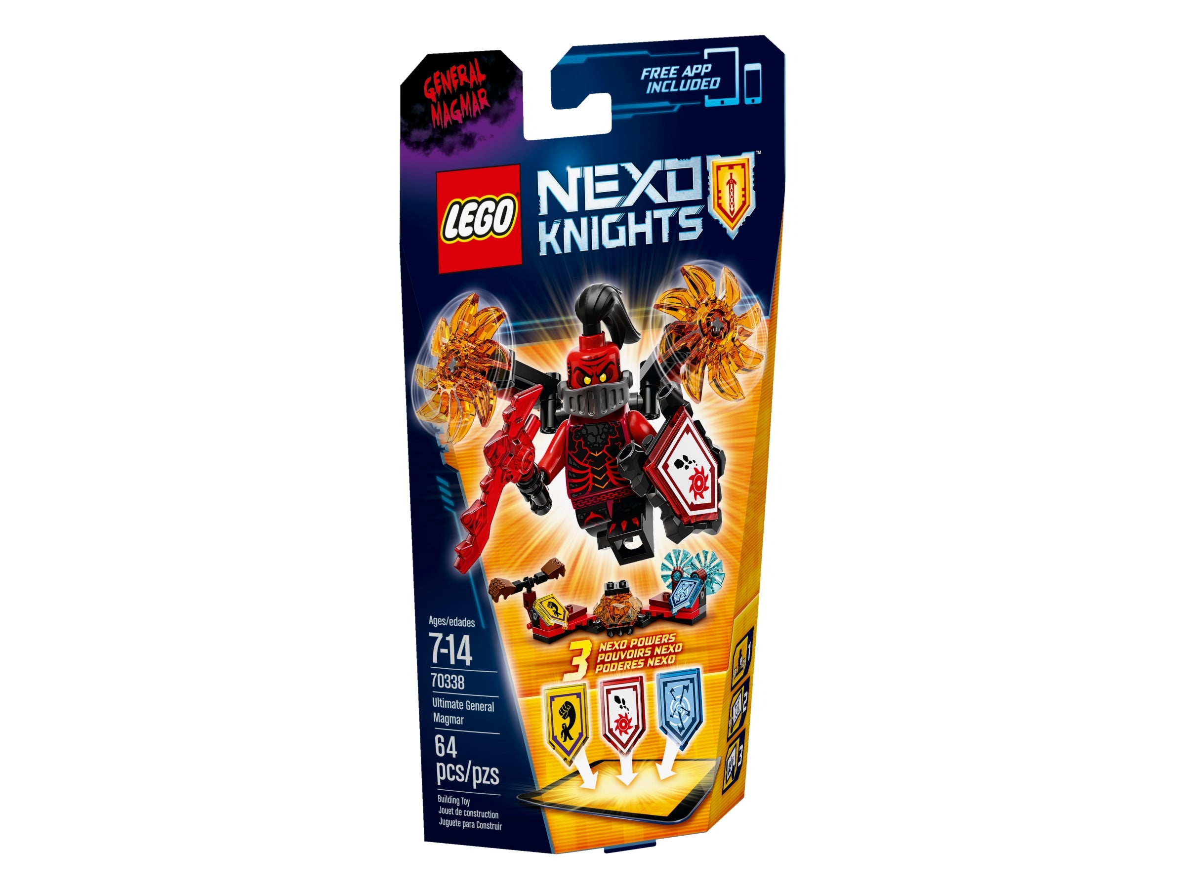 LEGO NEXO KNIGHTS Ultimate General Magmar – Set 70338