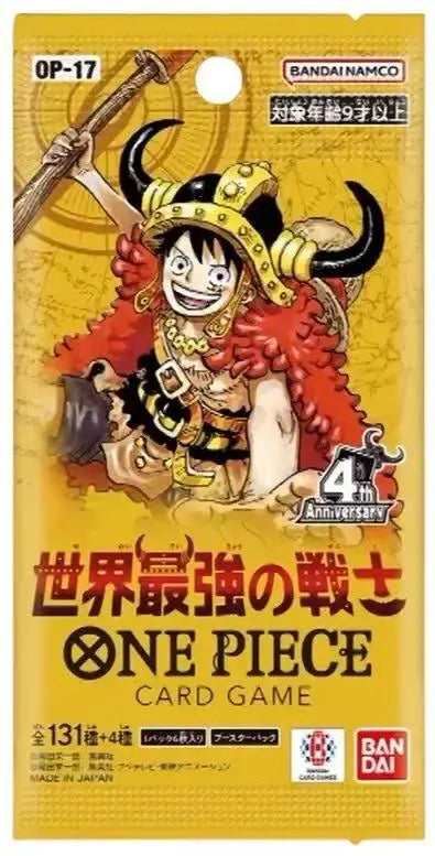 One Piece TCG: Booster The World's Strongest Warriors OP-17 – Japanisch