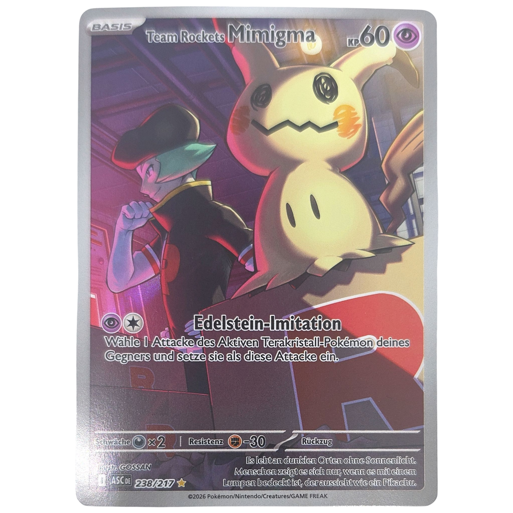 Pokemon: Team Rocket's Mimikyu - Ascended Heroes (ASC 238) - Einzelkarte