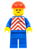 LEGO® Minifigur Red & White Stripes trn049