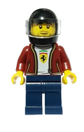 LEGO® Minifigur Ferrari F8 Tributo Driver sc082