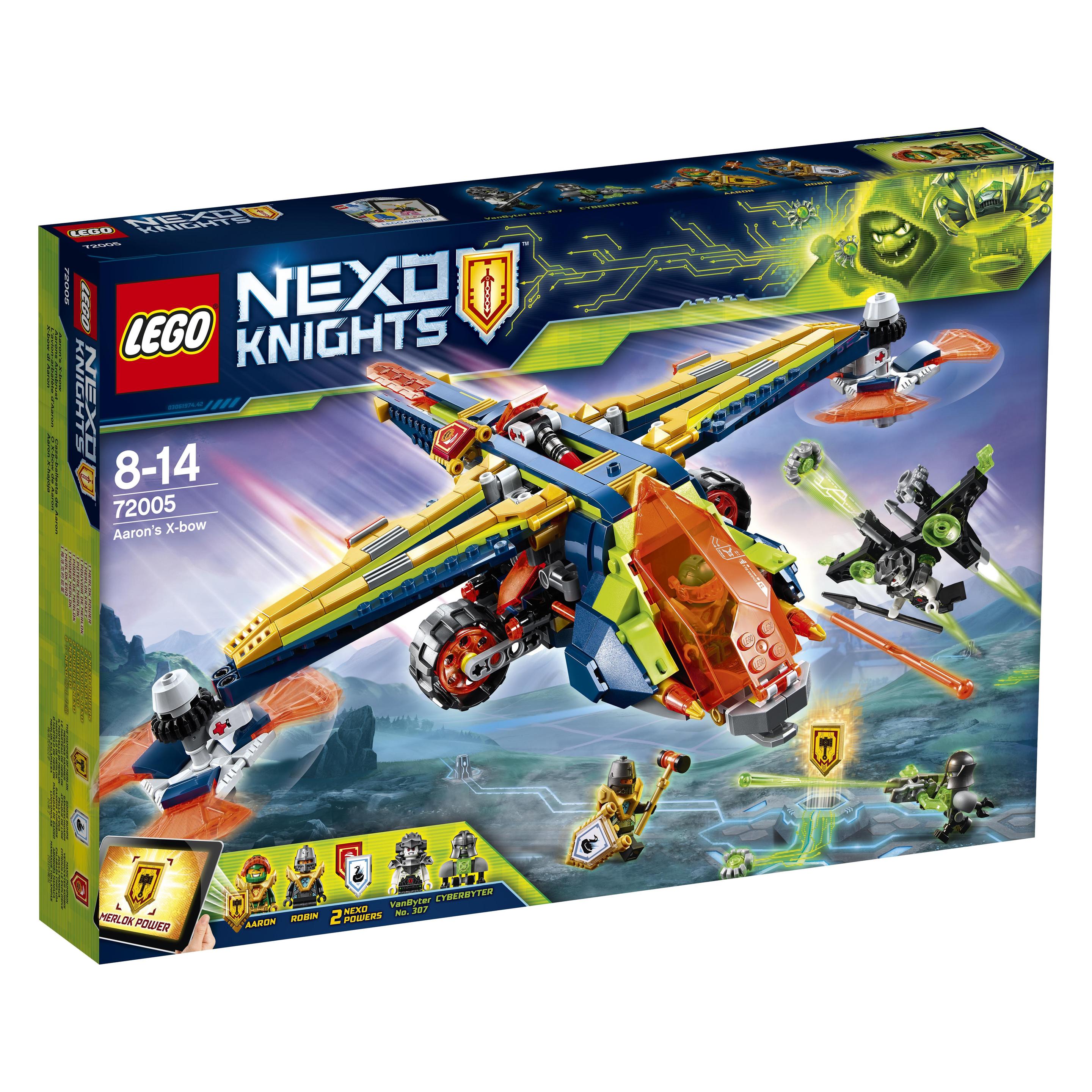 LEGO NEXO KNIGHTS Aaron's X-bow – Set 72005