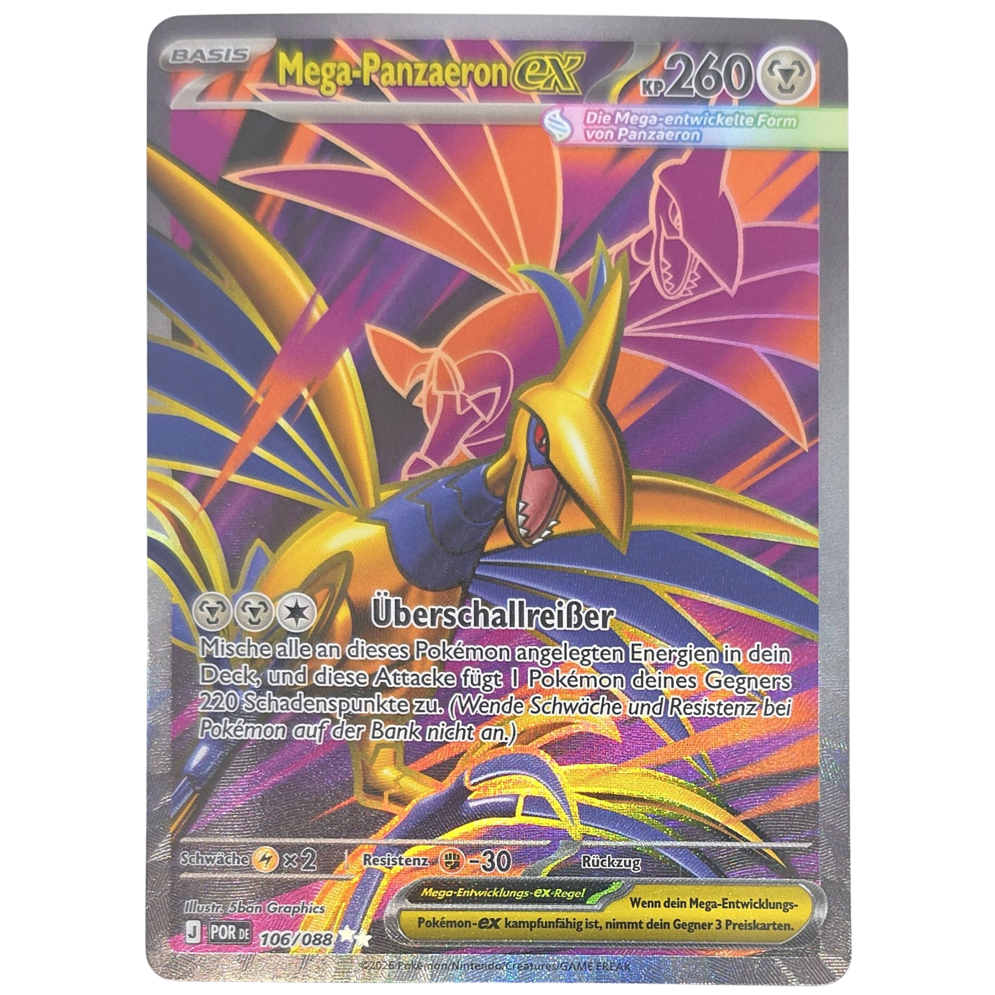 Pokemon: Mega Skarmory ex - Perfect Order (POR 106) - Einzelkarte