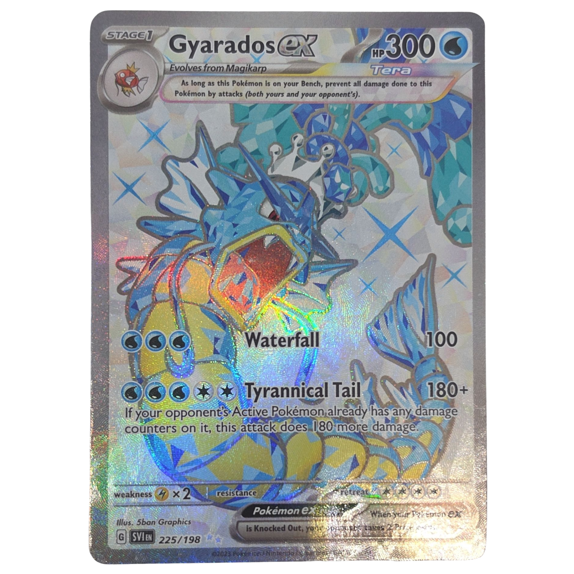 Pokémon: Gyarados ex – Scarlet & Violet (SVI 225) – Einzelkarte