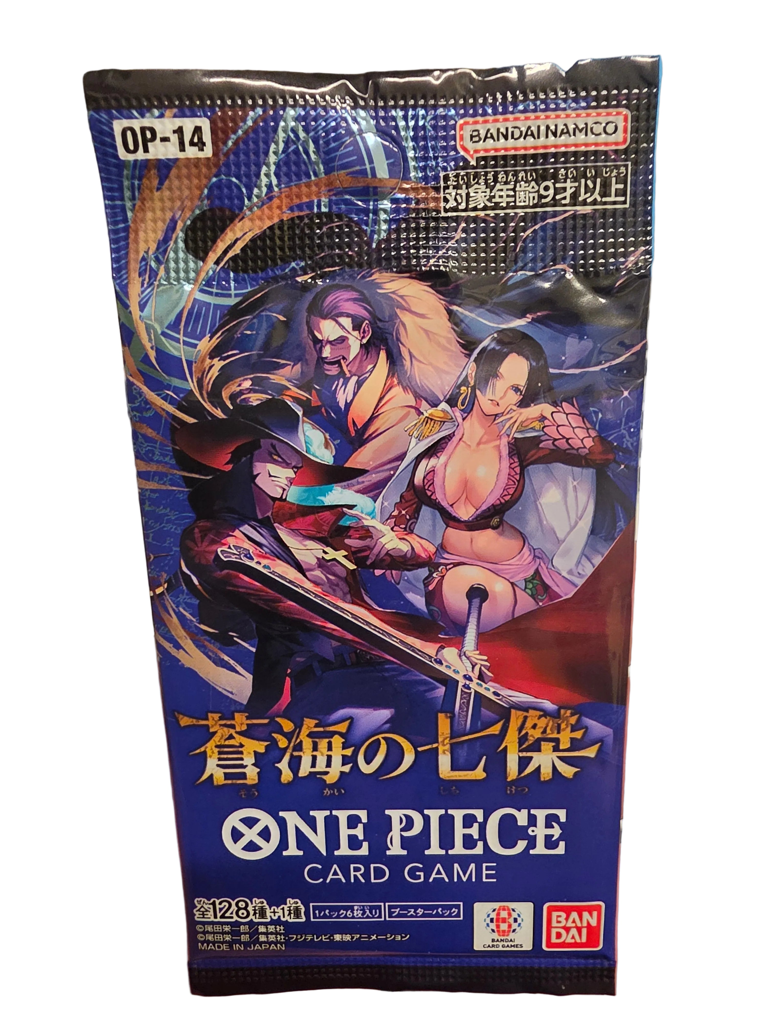 One Piece TCG: Booster The Azure Sea's Seven OP-14 – Japanisch