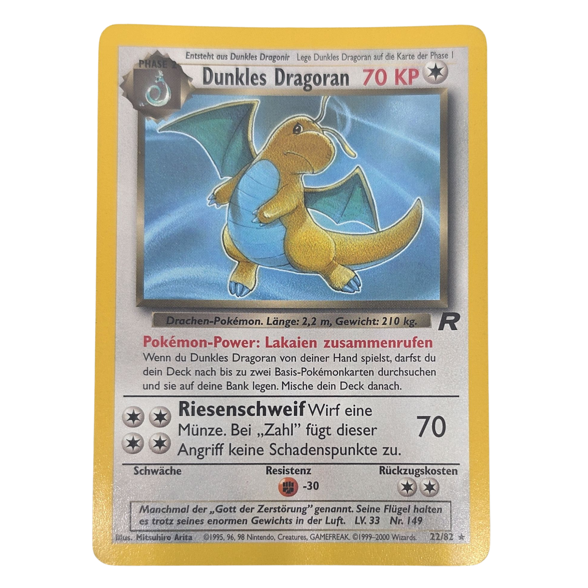 Pokémon: Dark Dragonite – Team Rocket (TR 22) – Einzelkarte