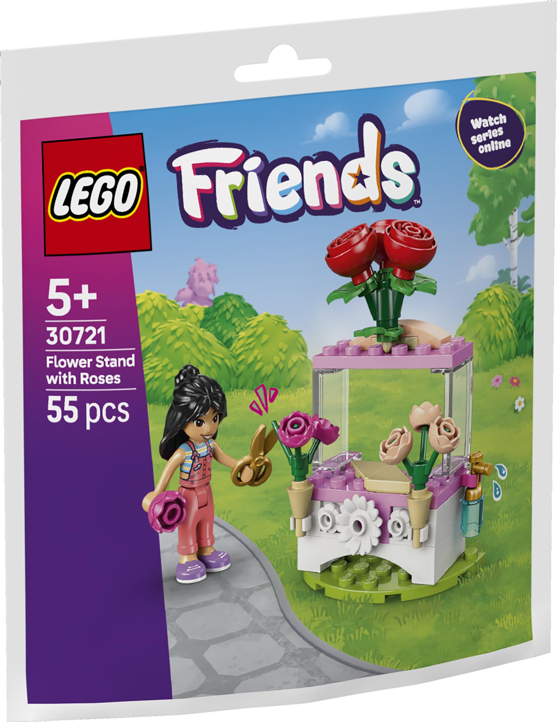 LEGO Polybag 30721 - Friends Le stand de fleurs avec des roses