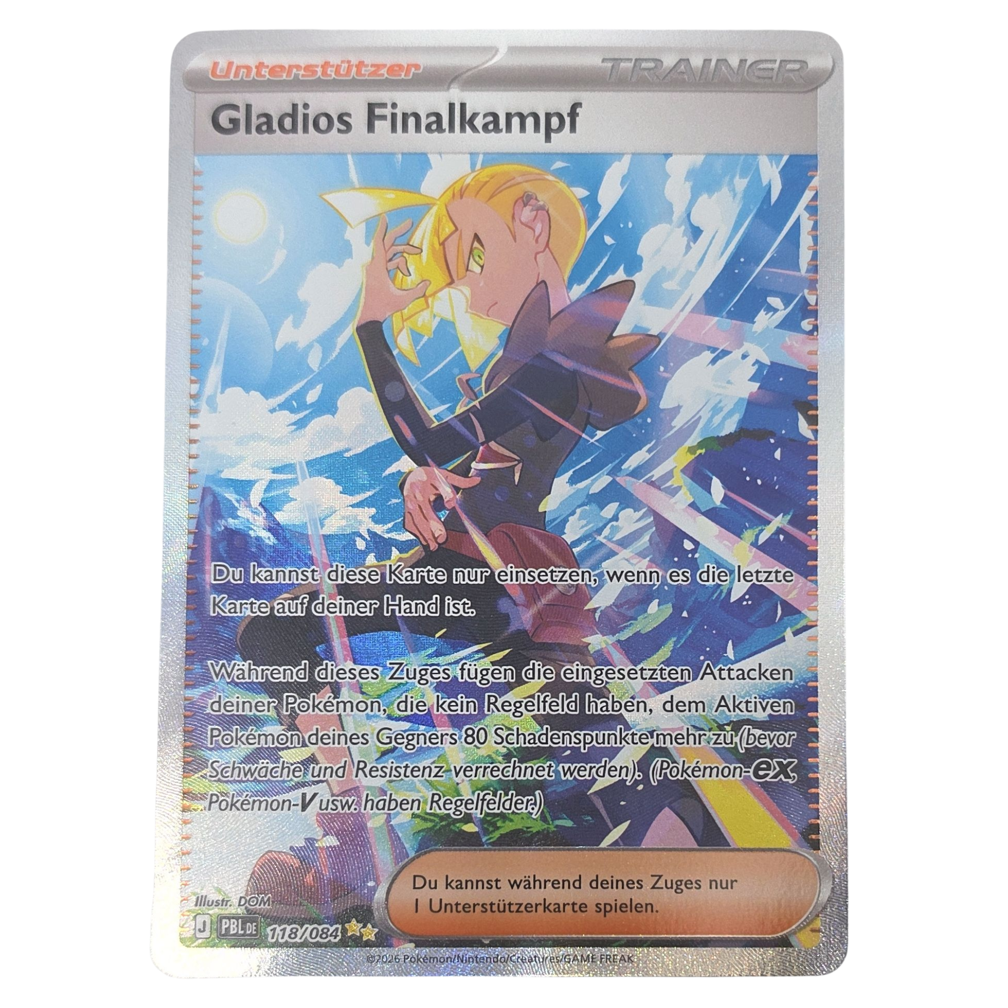 Pokémon: Gladion's Final Battle – Dunkelnacht (PBL 118) – Einzelkarte