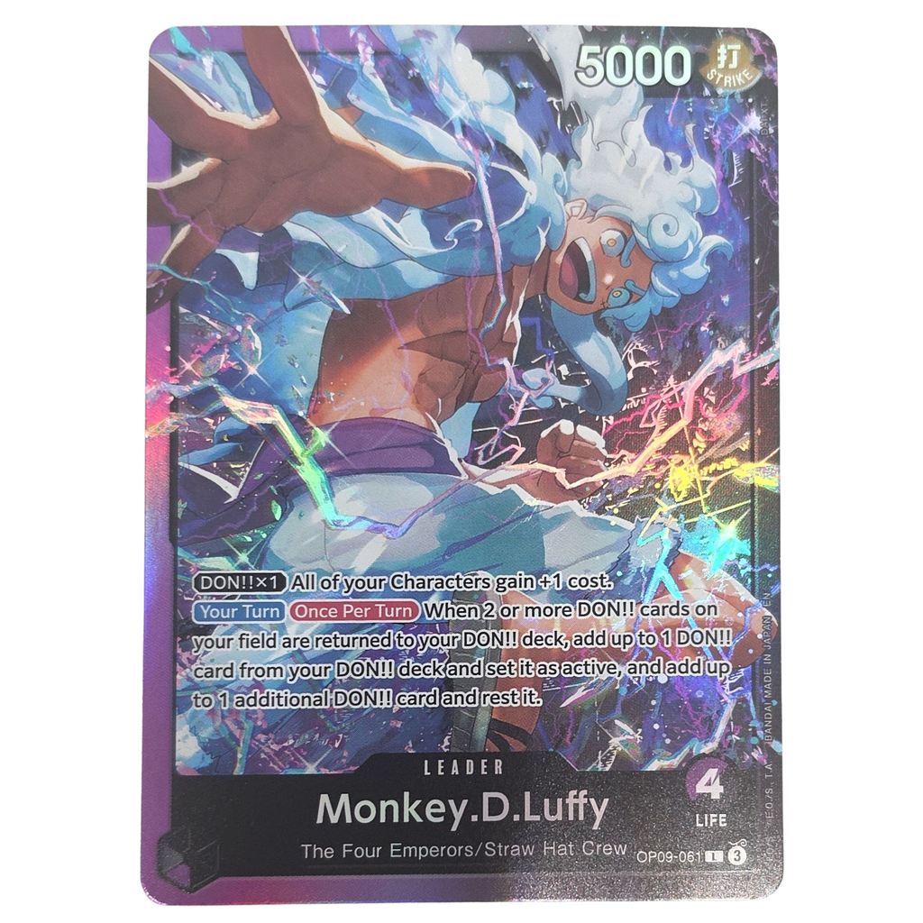 One Piece: Monkey.D.Luffy – Starter Deck: Purple Black Monkey.D.Luffy (OP09-061) – Einzelkarte