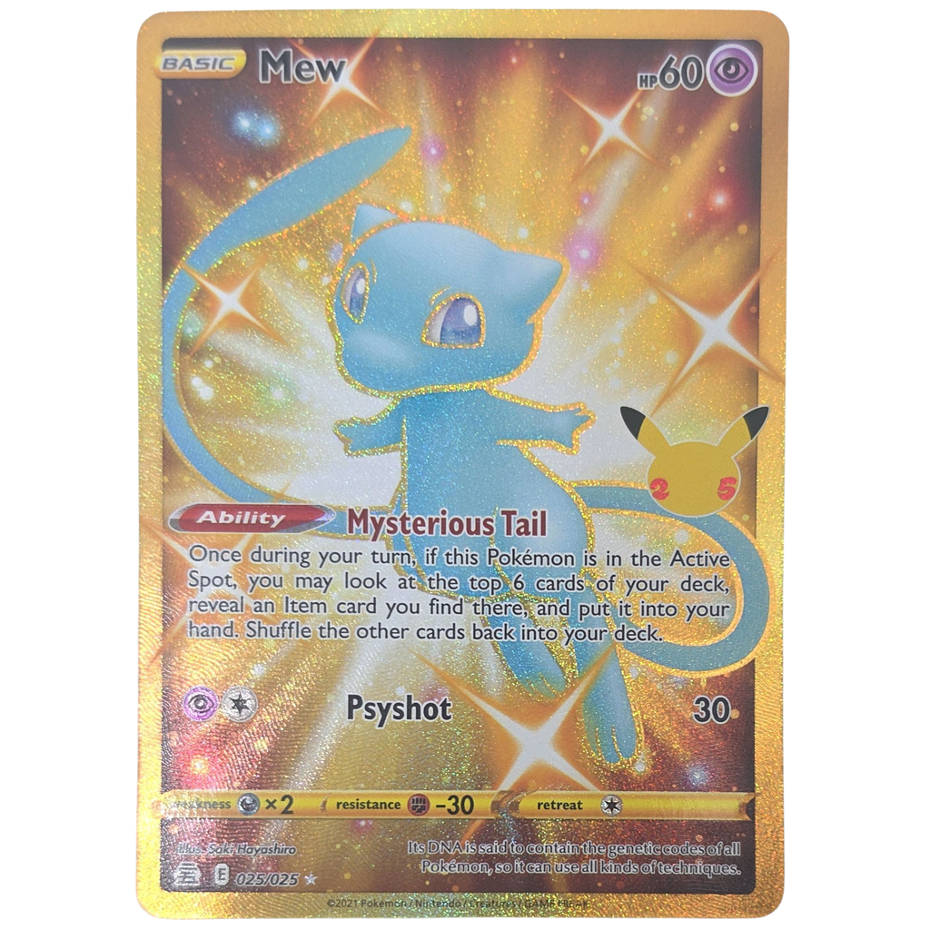 Pokemon: Mew - Celebrations (025) - Einzelkarte