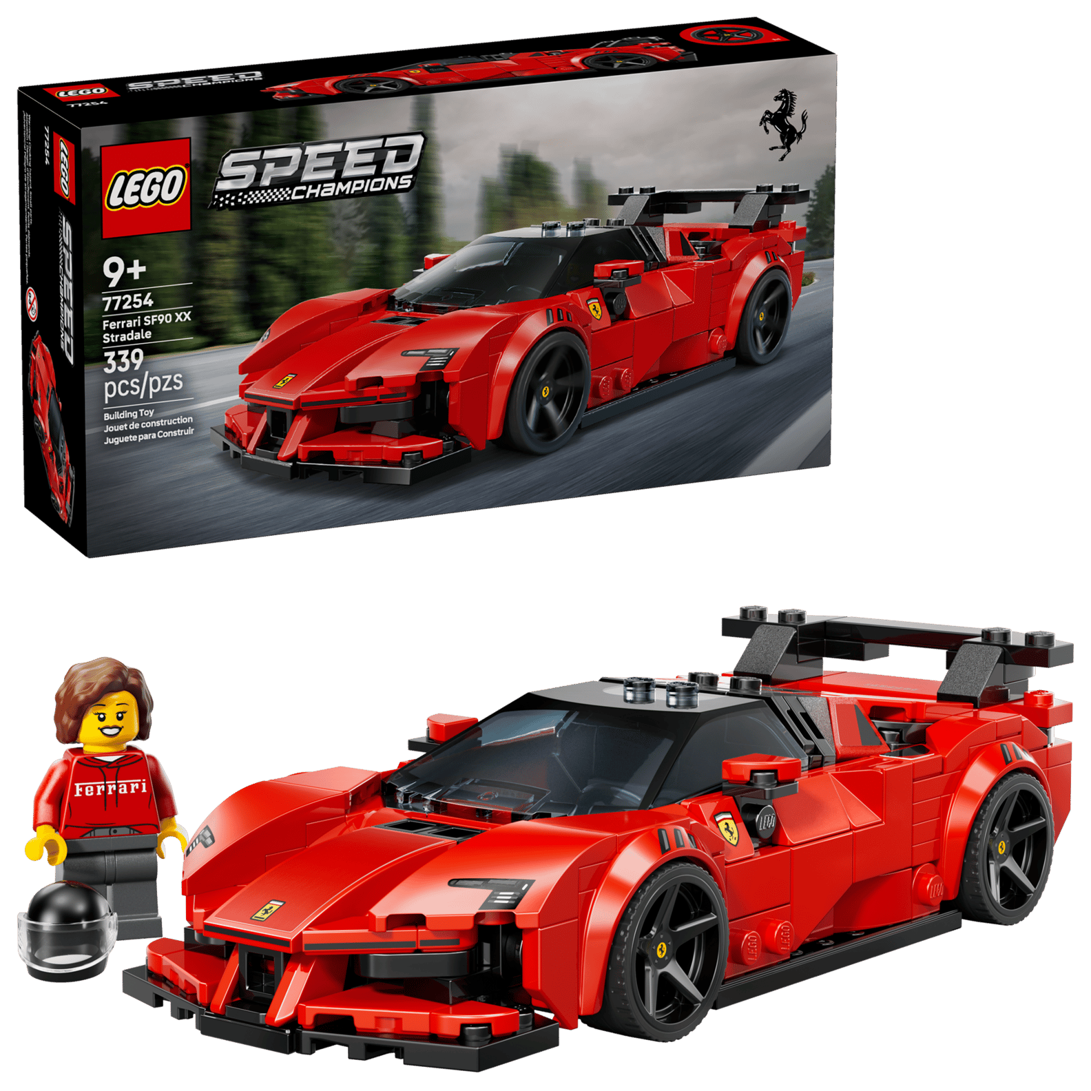 LEGO Speed Champions 77254 - Ferrari SF90 XX Stradale Sportwagen