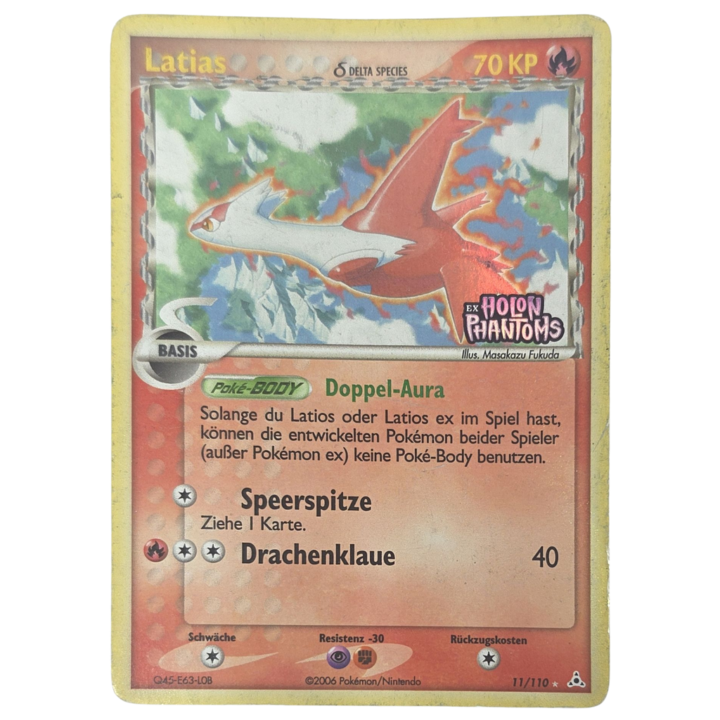 Pokémon: Latias δ Delta Species – EX Holon Phantoms (HP 11) – Einzelkarte