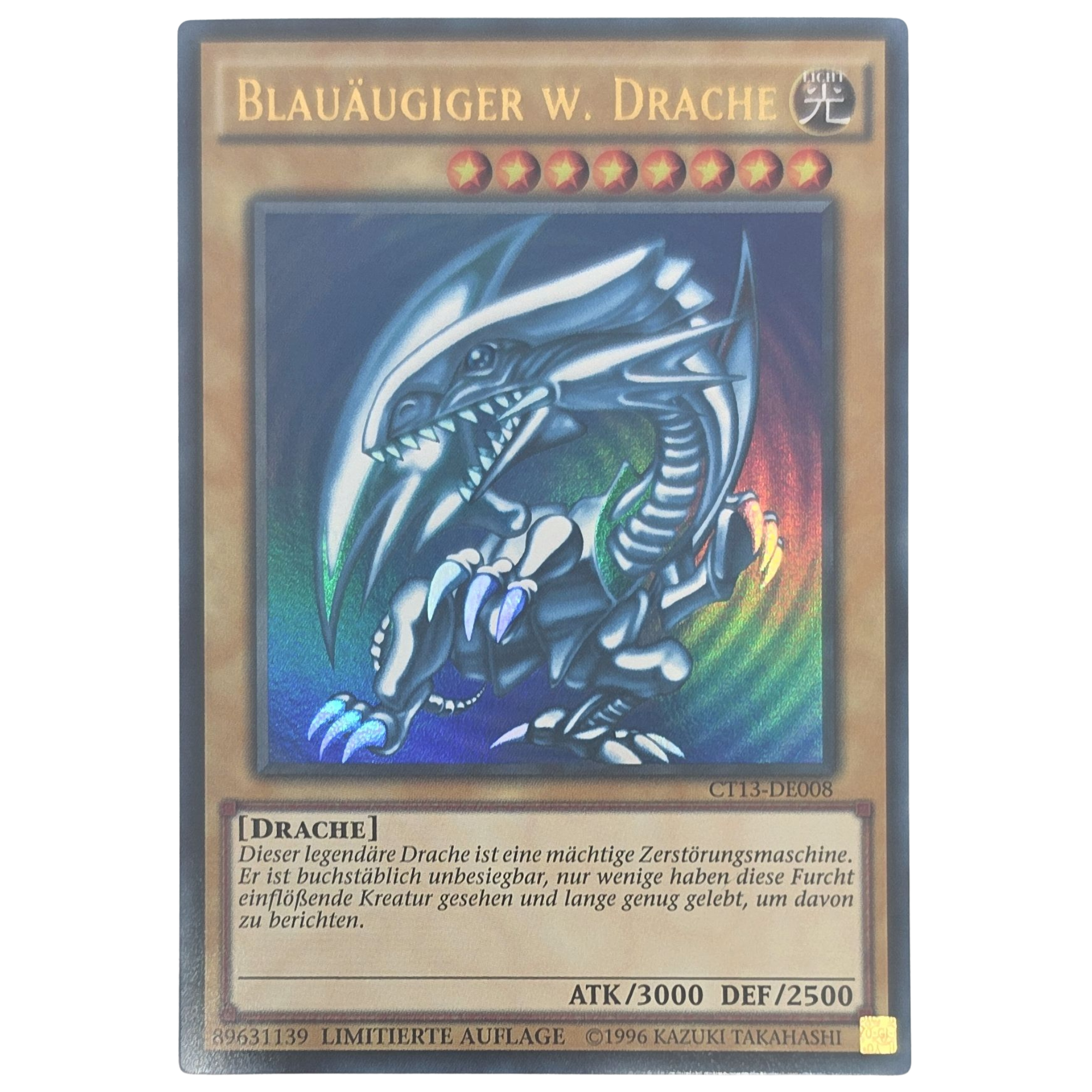 Yu-Gi-Oh!: Blue-Eyes White Dragon – 2016 Mega-Tins (MVP1-DE008) – Einzelkarte