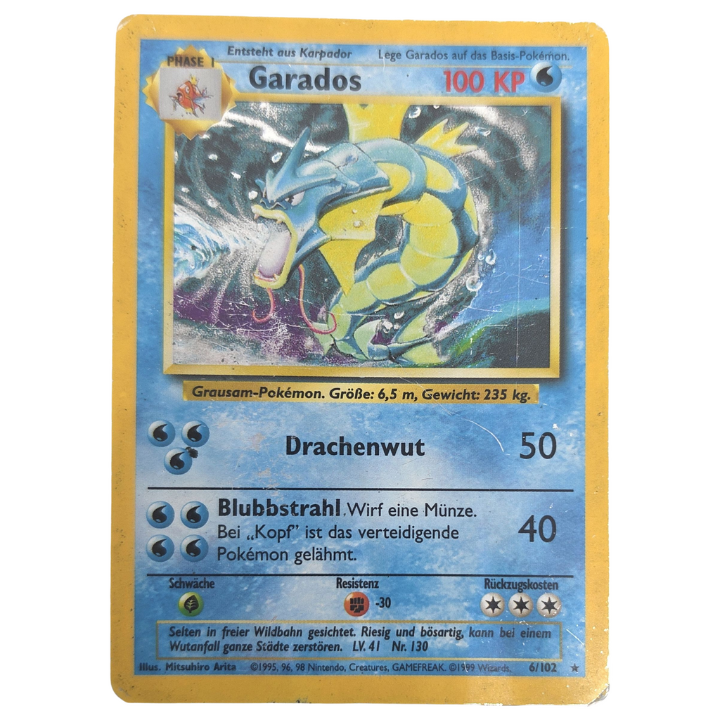 Pokémon: Gyarados – Base Set (BS 6) – Einzelkarte
