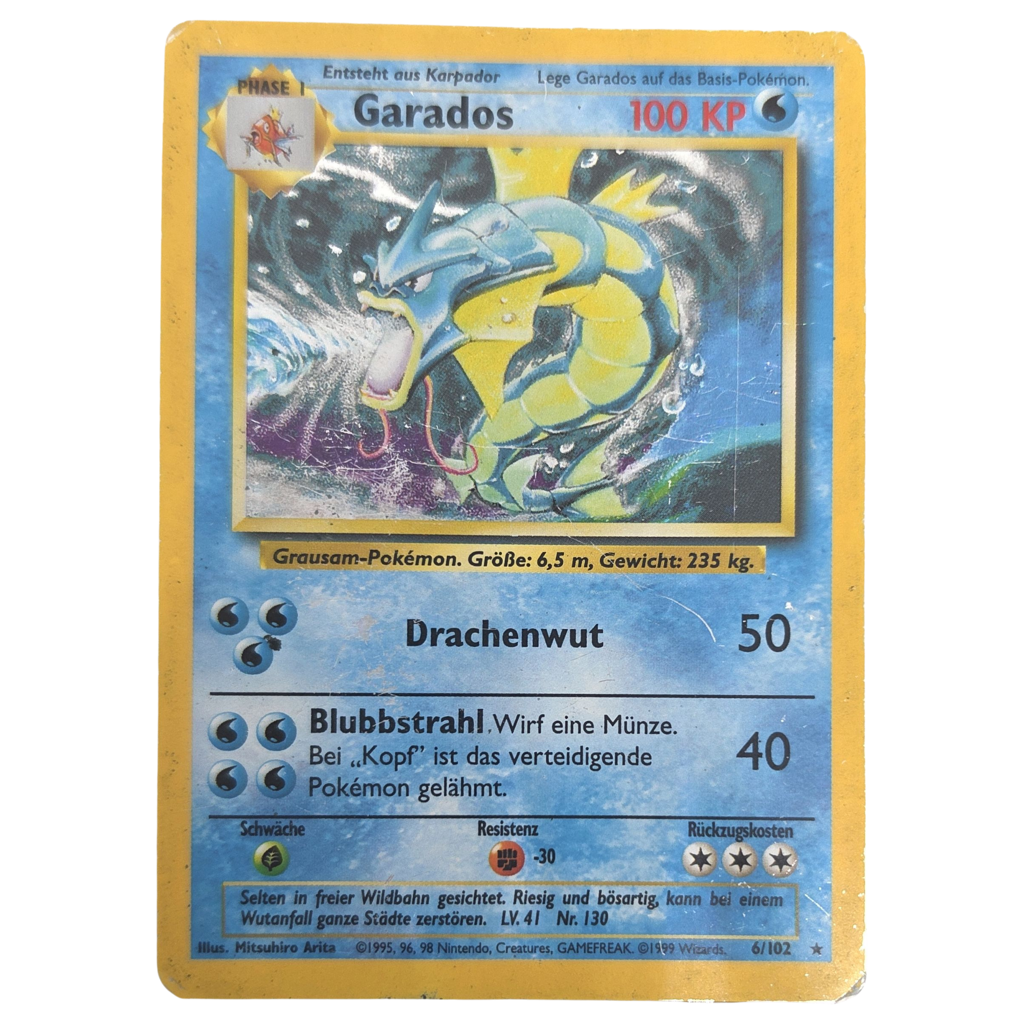 Pokémon: Gyarados – Base Set (BS 6) – Einzelkarte