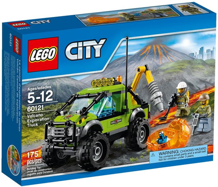 LEGO Town Volcano Exploration Truck – Set 60121