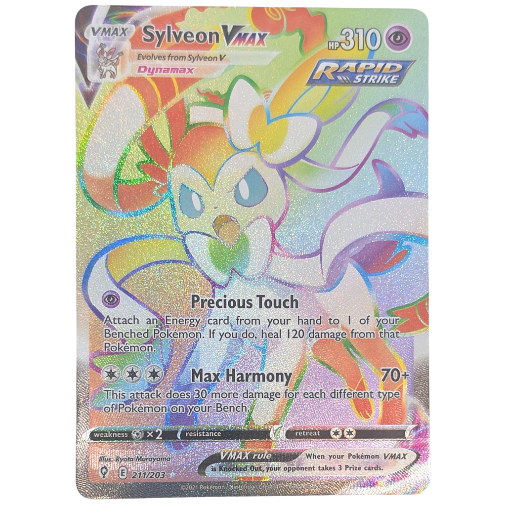 Pokemon: Sylveon VMAX - Evolving Skies (EVS 211) - Einzelkarte