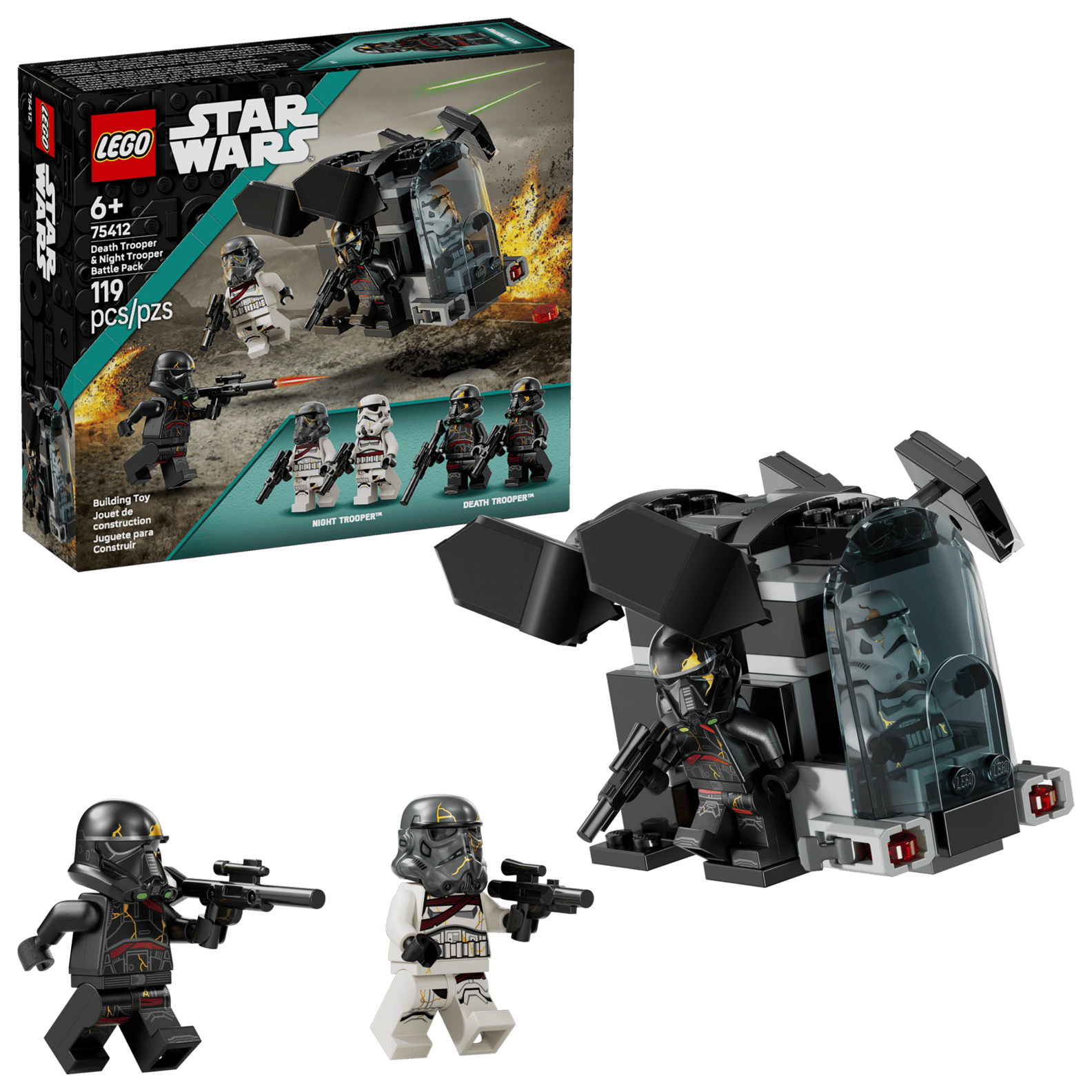 LEGO Star Wars 75412 - Death Trooper & Night Trooper Battle Pack