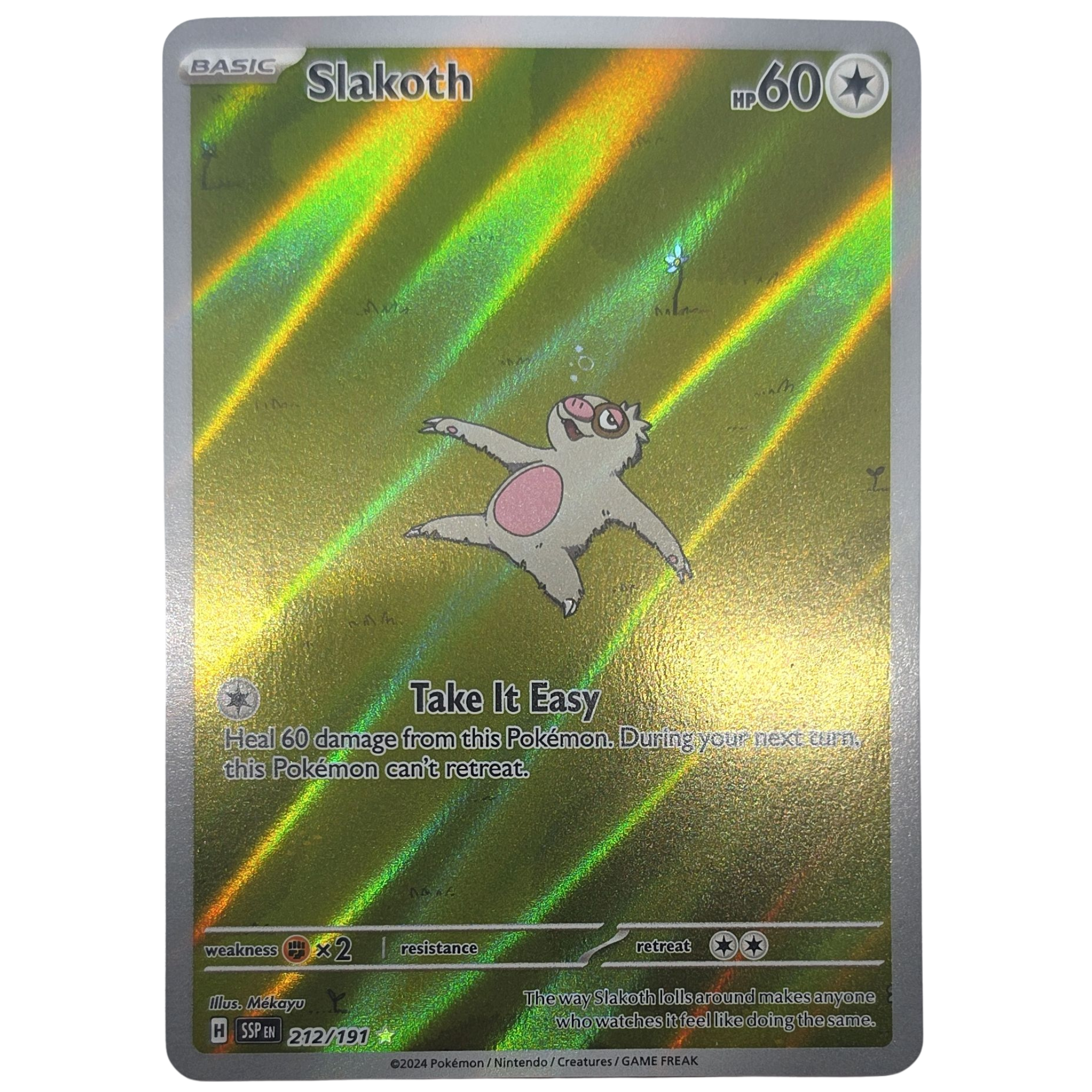 Pokemon: Slakoth - Surging Sparks (212) - Einzelkarte