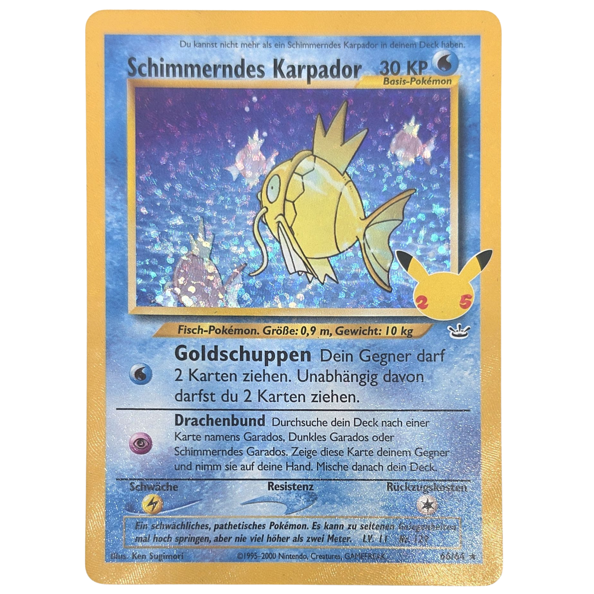 Pokemon: Shining Magikarp - Celebrations Classic Collection (NR 66) - Einzelkarte