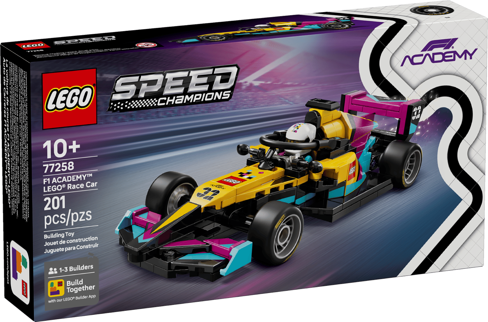 LEGO Speed Champions 77258 - F1 Academy LEGO Rennwagen