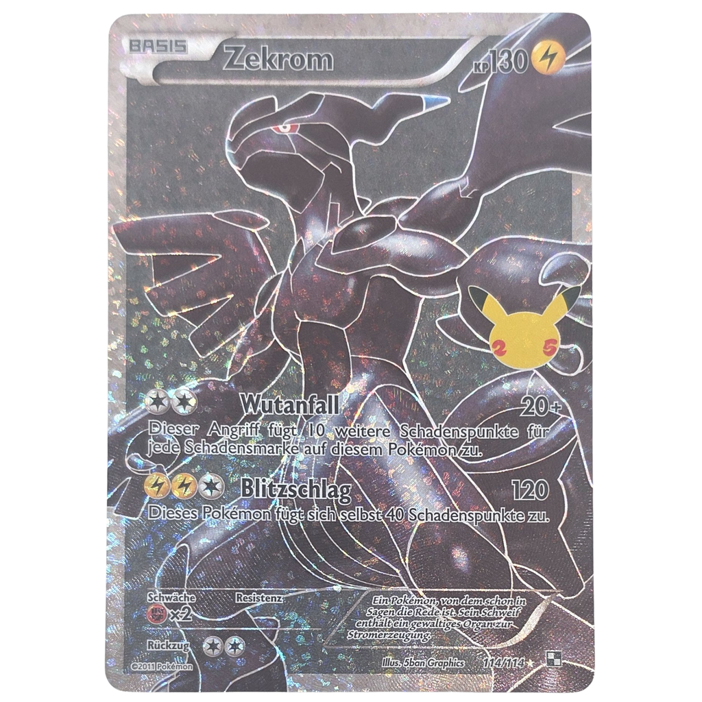 Pokemon: Zekrom - Celebrations Classic Collection (BLW 114) - Einzelkarte