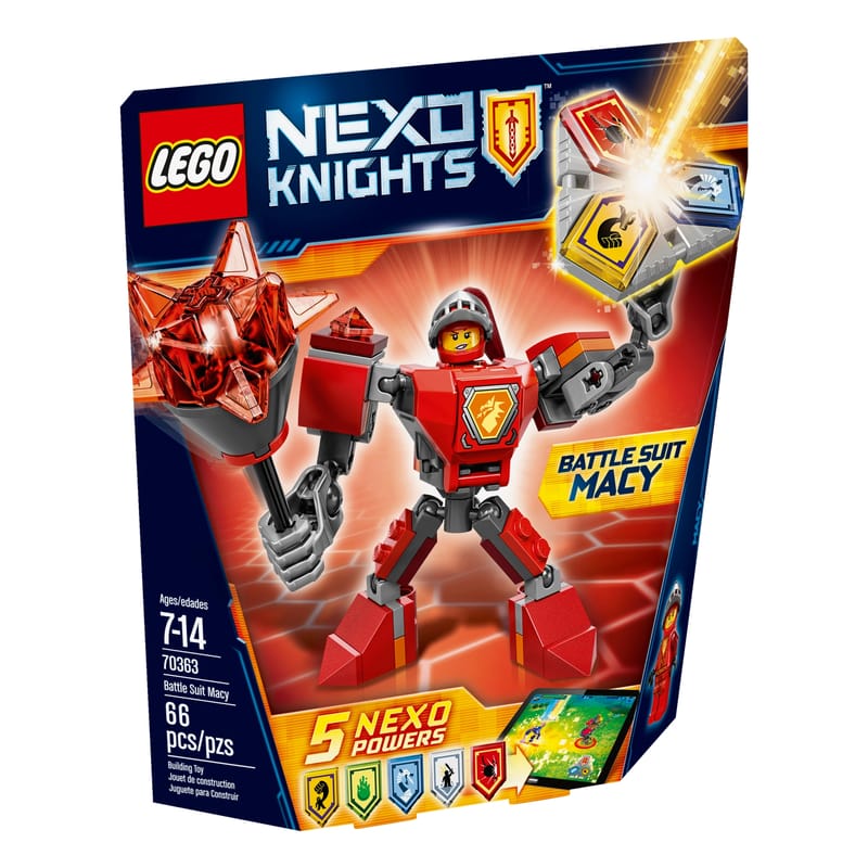 LEGO NEXO KNIGHTS Battle Suit Macy – Set 70363