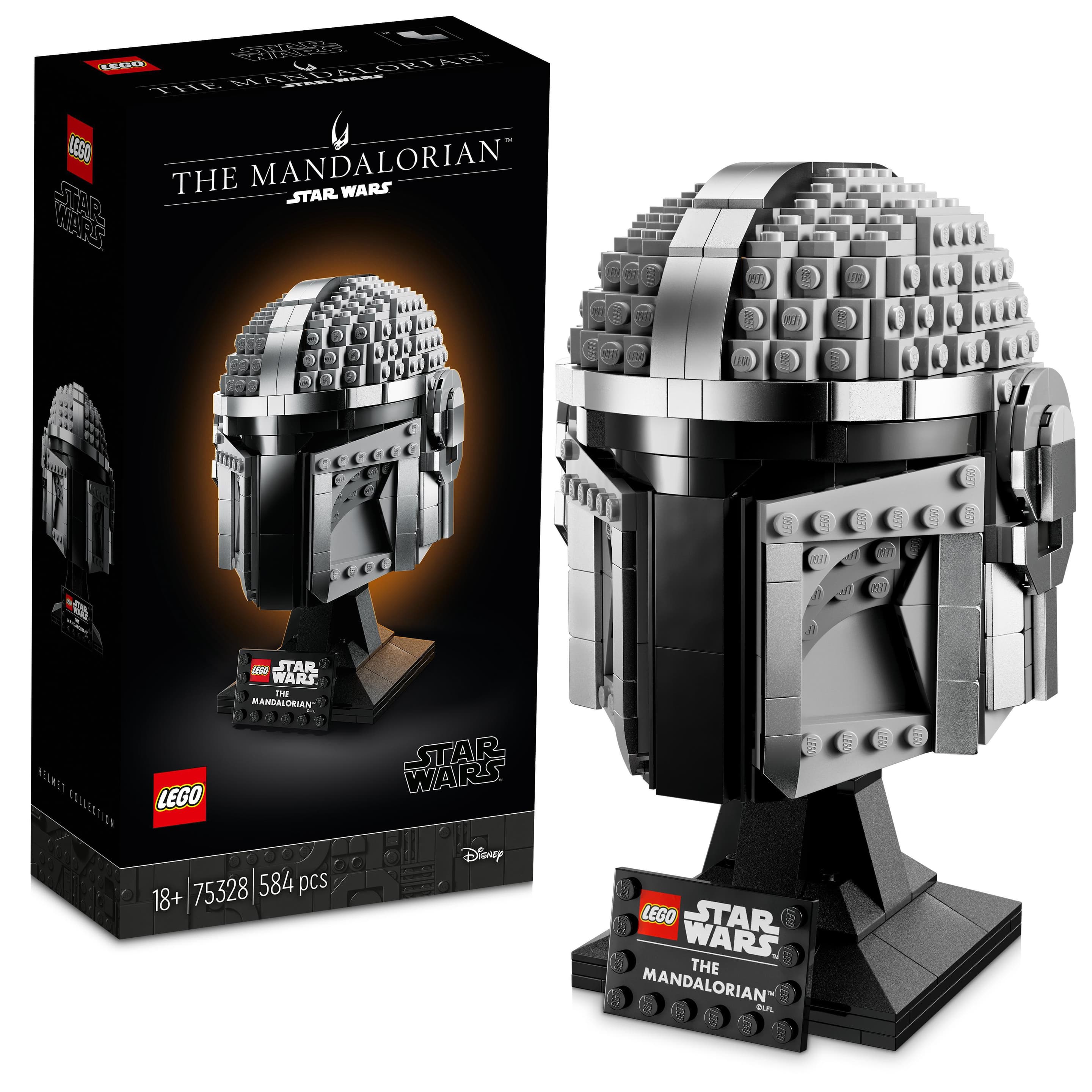 LEGO Star Wars 75328 - Mandalorianer Helm