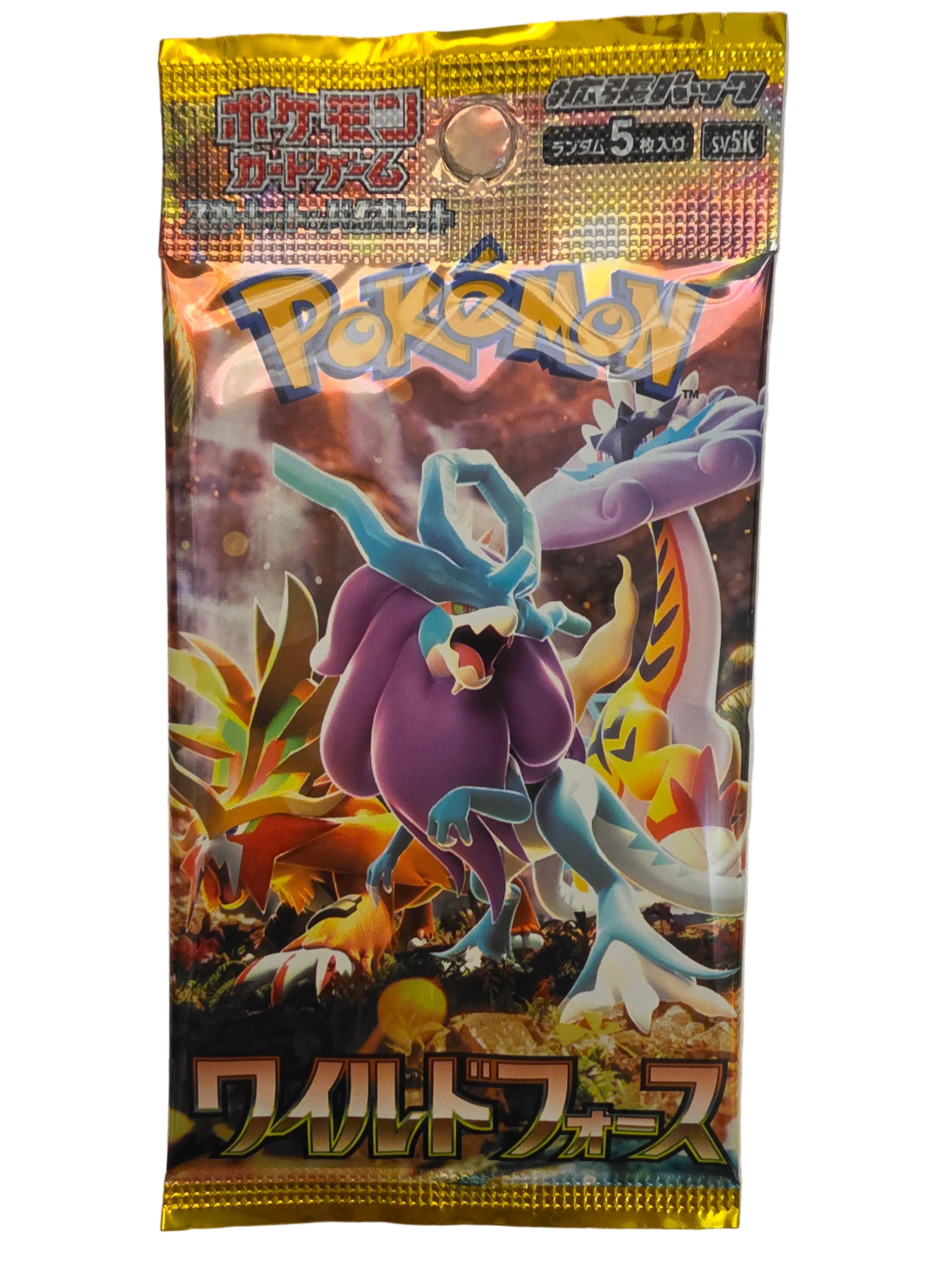 Pokémon: Booster Wild Force – Japanisch