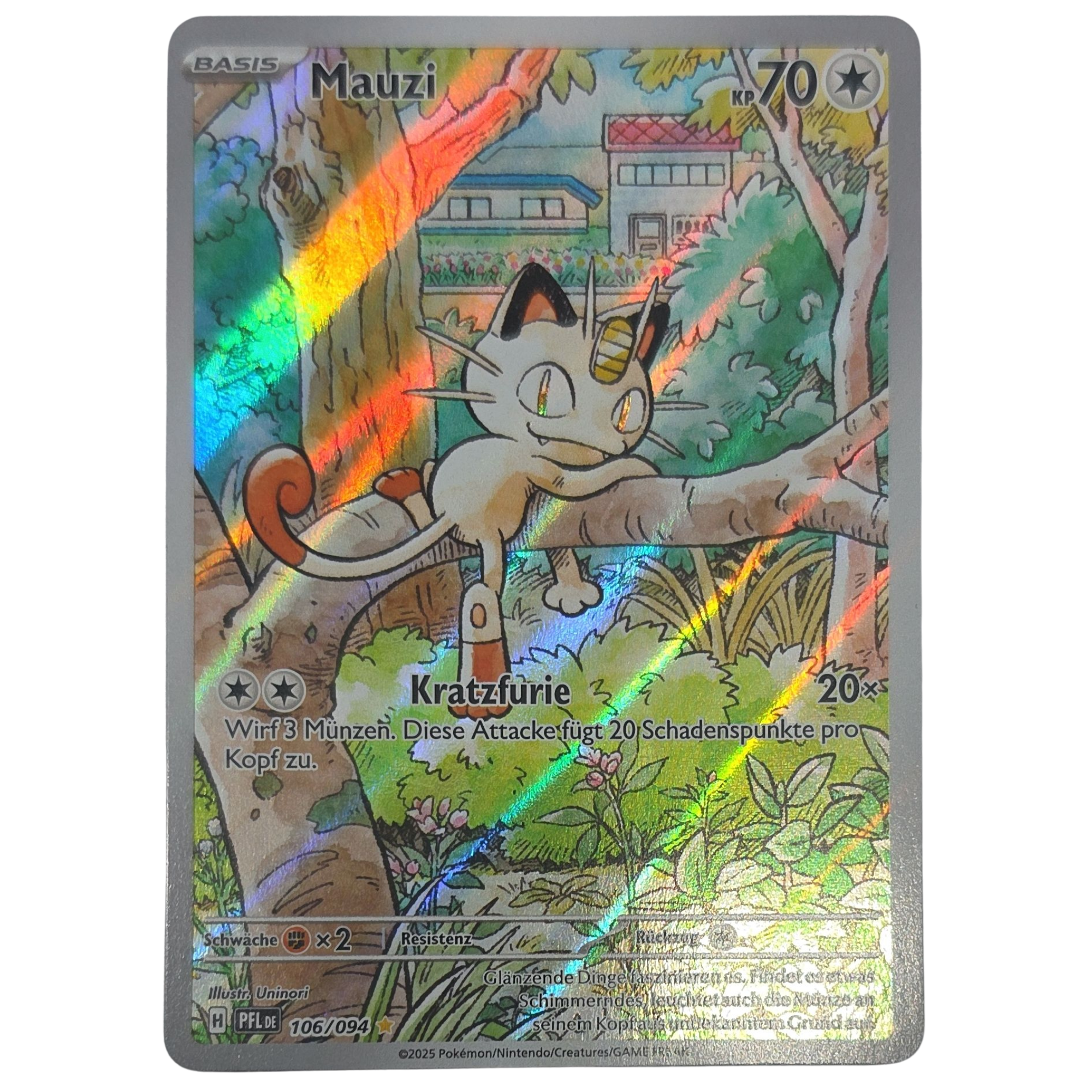 Pokemon: Meowth - Phantasmal Flames (106) - Einzelkarte