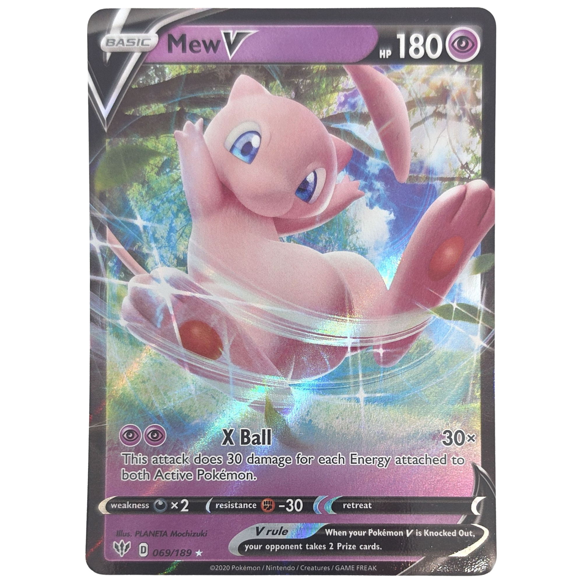 Pokémon: Mew V – Darkness Ablaze (DAA 69) – Einzelkarte