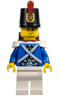 LEGO® Minifigur Bluecoat Soldier 2 pi153