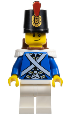 LEGO® Minifigur Bluecoat Soldier 2 pi153