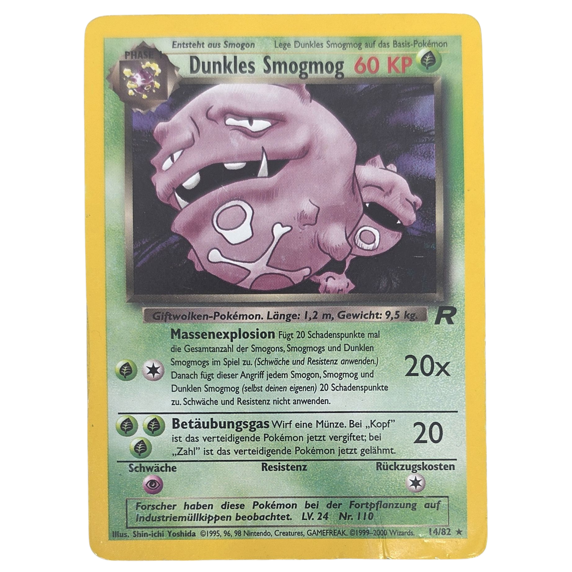 Pokémon: Dark Weezing – Team Rocket (TR 14) – Einzelkarte
