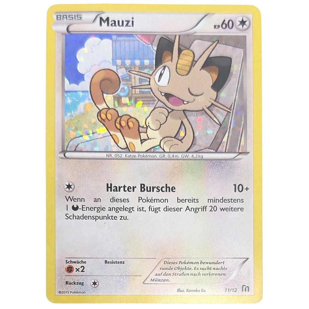 Pokemon: Meowth - McDonald's Collection 2016 (11) - Einzelkarte