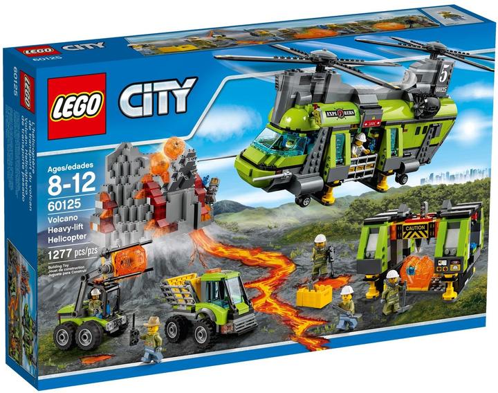 LEGO Town Volcano Heavy-lift Helicopter – Set 60125