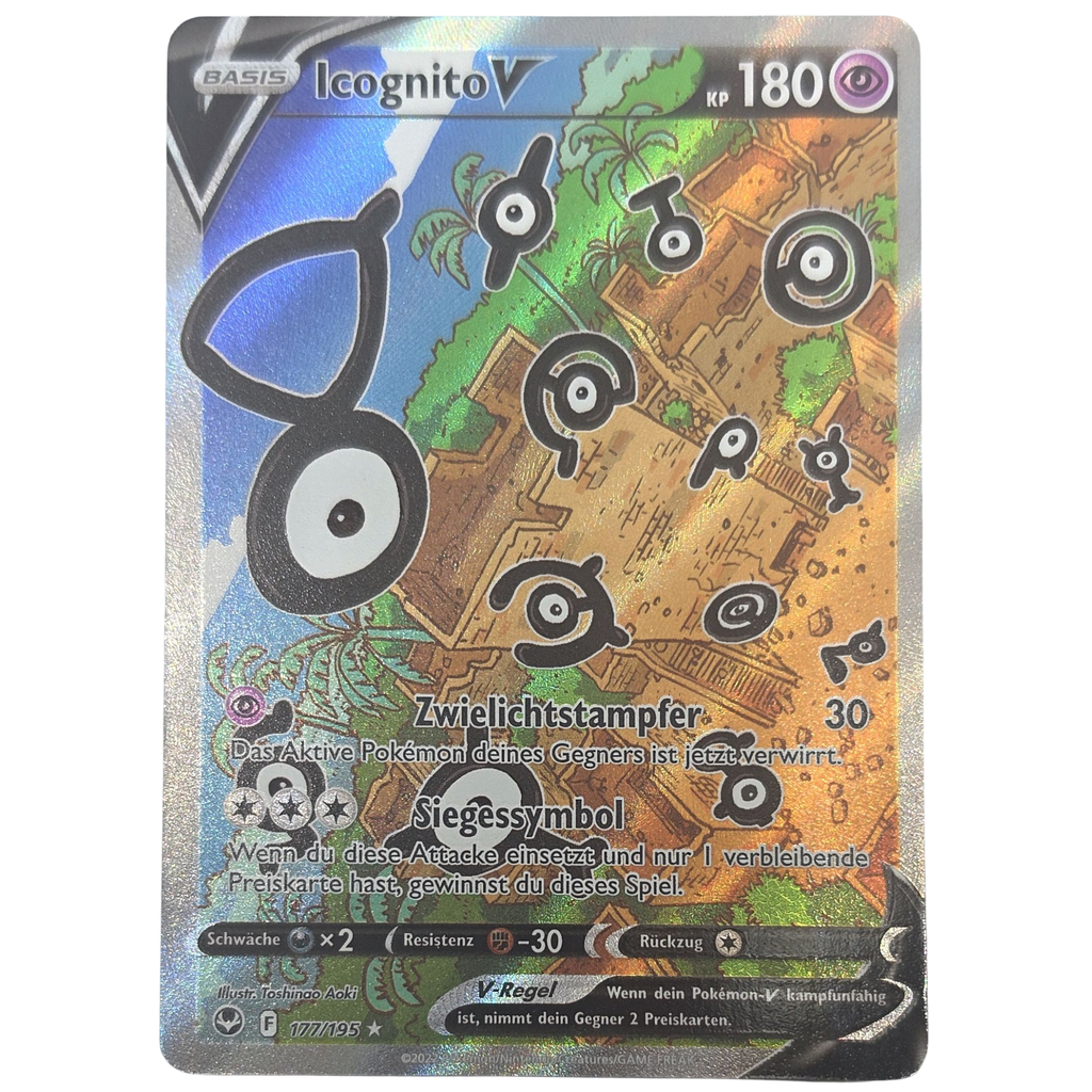 Pokemon: Unown V - Silver Tempest (177) - Einzelkarte