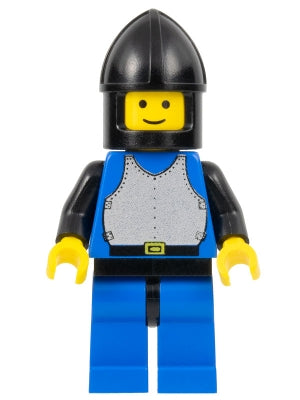 LEGO® Minifigur Ritter mit blauem Brustpanzer cas187 – Gebr.
