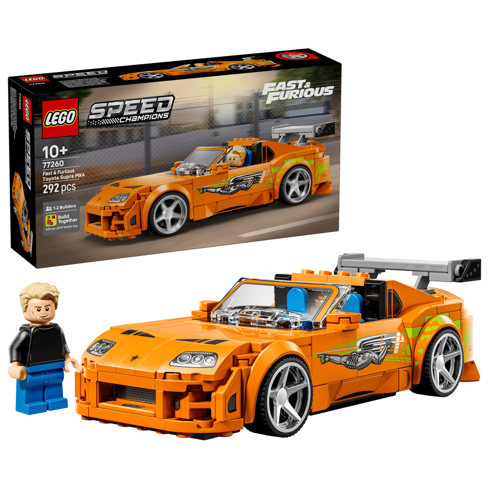 LEGO Speed Champions 77260 - Fast & Furious Toyota Supra MK4