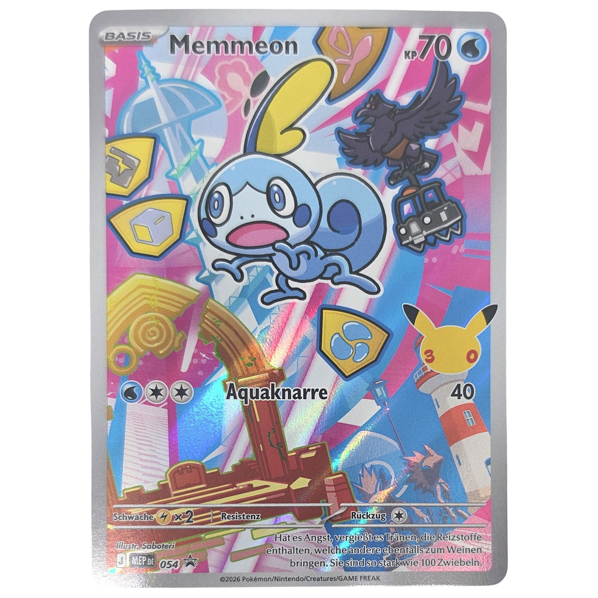 Pokémon: Sobble – MEP Black Star Promos (MEP 054) – Einzelkarte