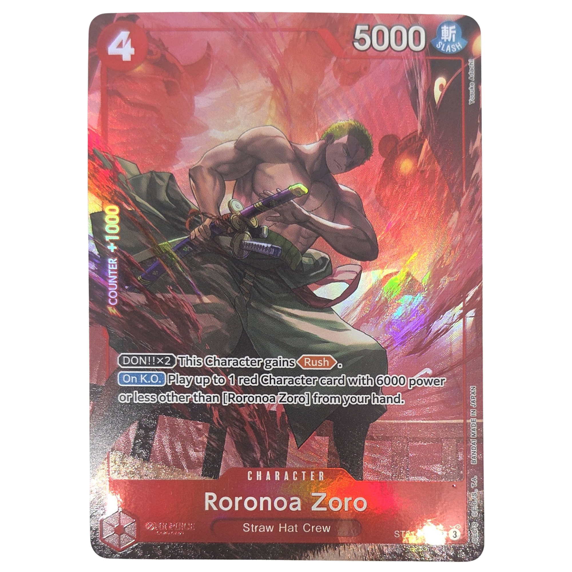 One Piece: Roronoa Zoro – Starter Deck: EX Gear 5 (ST21-015) V.2 – Einzelkarte