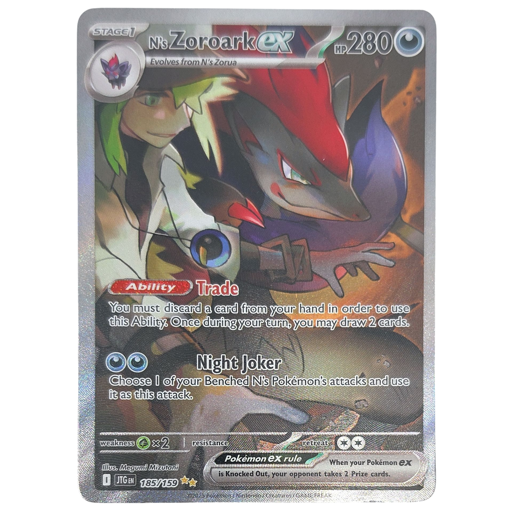 Pokemon: N's Zoroark ex - Journey Together (185) - Einzelkarte