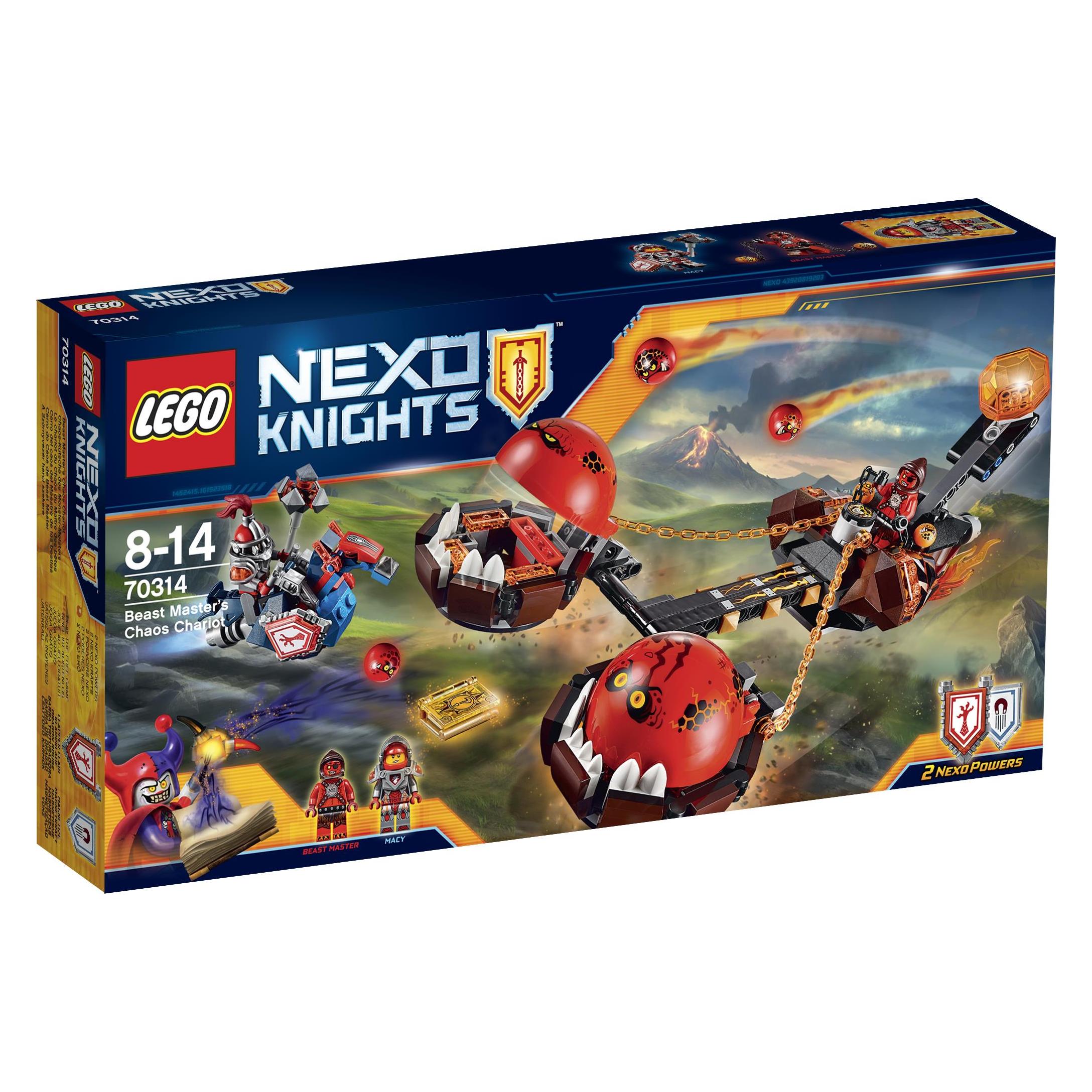 LEGO NEXO KNIGHTS Beast Master's Chaos Chariot – Set 70314