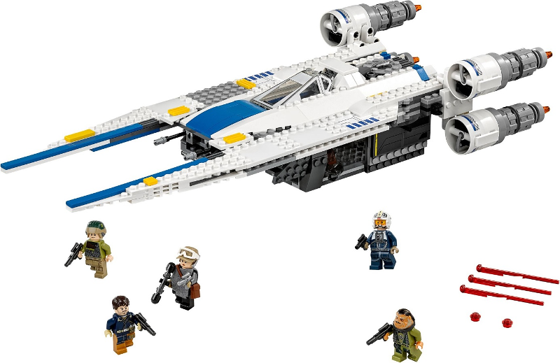 LEGO Star Wars Rebel U-Wing Fighter – Set 75155 – Used