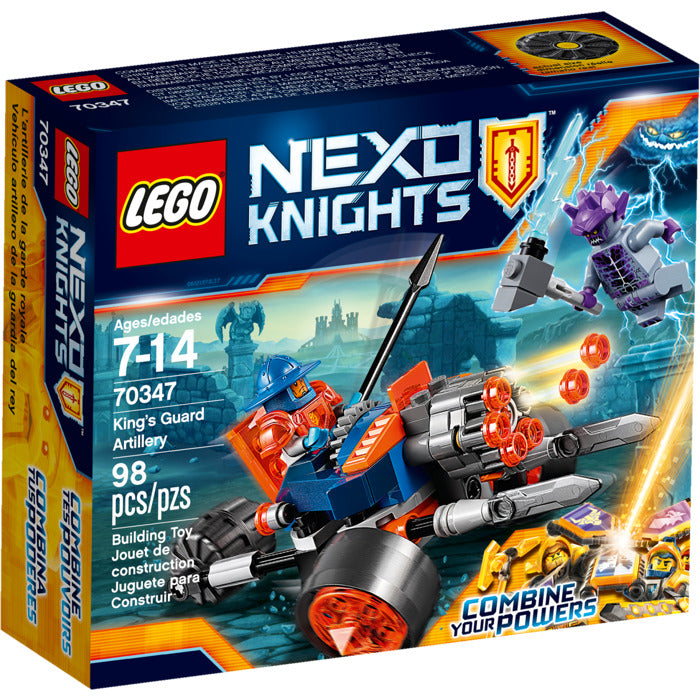 LEGO NEXO KNIGHTS King's Guard Artillery – Set 70347