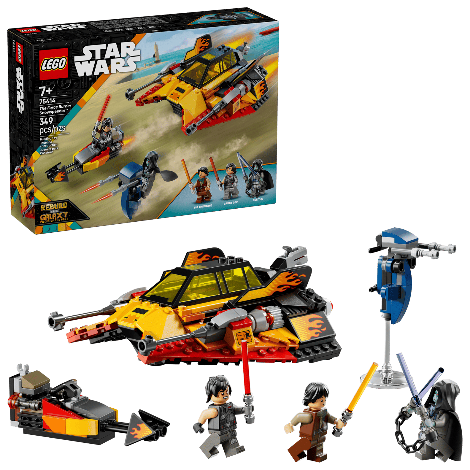 LEGO Star Wars 75414 - The Force Burner Snowspeeder