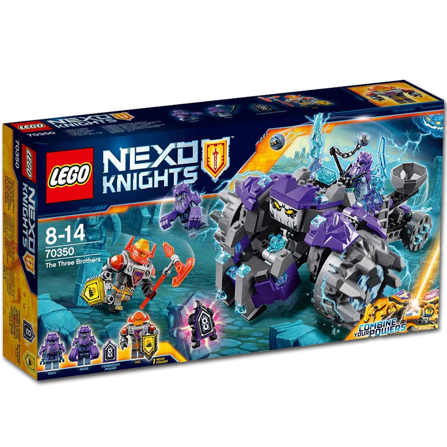 LEGO NEXO KNIGHTS The Three Brothers – Set 70350